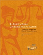 book To Build a Better Criminal Justice System