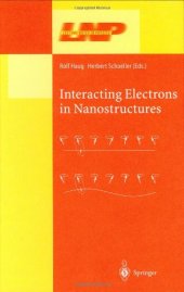 book Interacting Electrons in Nanostructures