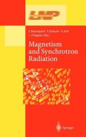 book Magnetism and Synchrotron Radiation