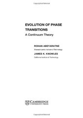 book Evolution of phase transitions: a continuum theory