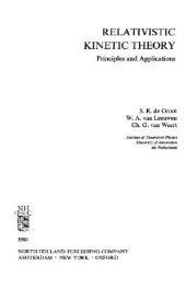 book Relativistic kinetic theory: principles and applications