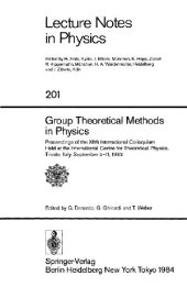 book Group Theoretical Methods in Physics