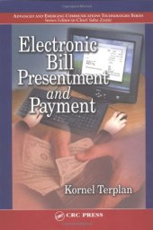 book Electronic bill presentment and payment