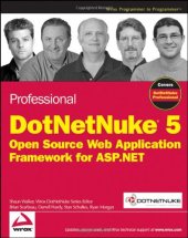 book Professional DotNetNuke 5: open source Web application framework for ASP.NET