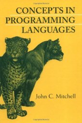 book Concepts in programming languages