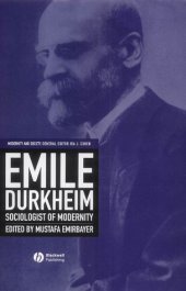 book Emile Durkheim: sociologist of modernity