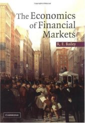 book The Economics of Financial Markets
