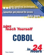 book Sams teach yourself Cobol in 24 hours