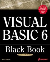 book Visual Basic 6 black book: indispensable problem solver