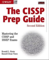 book The CISSP prep guide: mastering the CISSP and ISSEP exams