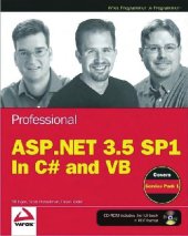 book Professional ASP.NET 3.5 SP1 edition: in C# and VB