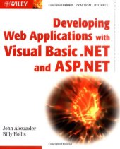 book Developing Web applications with Visual Basic .NET and ASP.NET