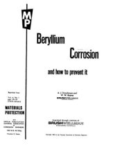 book Beryllyum Corrosion and how to prevent it