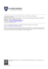 book A Writing of Space: On French Critical Theory in 1973 and Its Aftermath