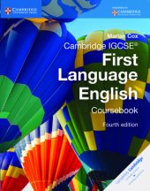 book Cambridge IGCSE First Language English. Coursebook