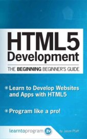 book HTML5 Development: The Beginning Beginner's Guide