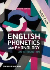 book English Phonetics and Phonology. An Introduction