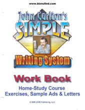 book Simple Writing System Workbook - Home-Study Course Exercises, Sample Ads & Letters