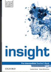 book Insight Pre-Intermediate Teacher's Book