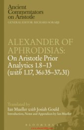 book On Aristotle Prior analytics, 1.8-13