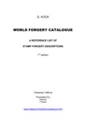 book World Forgery Catalogue