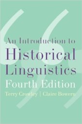 book An Introduction to Historical Linguistics