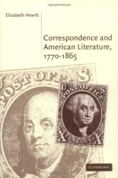 book Correspondence and american literature