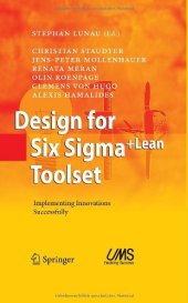 book Design for Six Sigma+Lean Toolset: Implementing Innovations Successfully