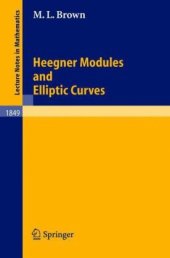 book Heegner Modules and Elliptic Curves