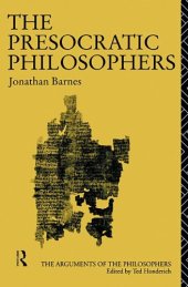 book The Presocratic Philosophers