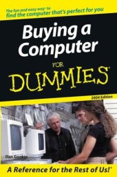 book Buying a Computer for Dummies