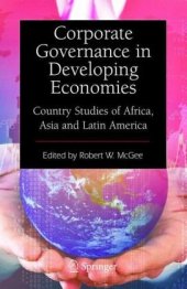 book Corporate Governance in Developing Economies: Country Studies of Africa, Asia and Latin America