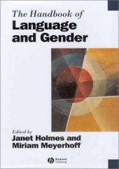 book The Handbook of Language and Gender