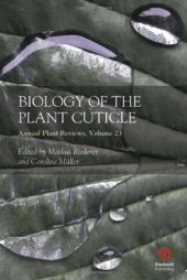 book Annual Plant Reviews, Biology of the Plant Cuticle