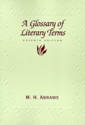 book A glossary of literary terms