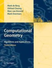 book Computational Geometry: Algorithms and Applications