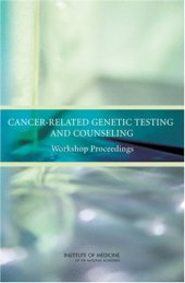 book Cancer-Related Genetic Testing and Counseling