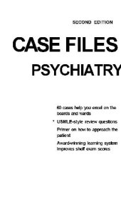 book Case Files Psychiatry, 