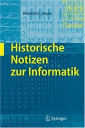 book Historische Notizen zur Informatik