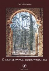 book O konserwacji budownictwa