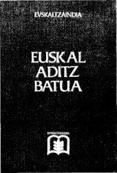 book Euskal aditz batua