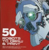 book 50 robots to draw & paint