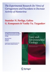 book The experimental research (in vitro) of carrageenans and fucoidans to decrease activity of hantavirus