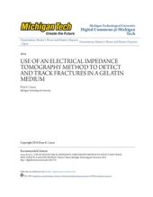 book Lucas. Use of an electrical impedance tomography method to detect and track fractures in a gelatin medium