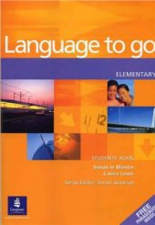 book Language to go. Elementary. Students' book