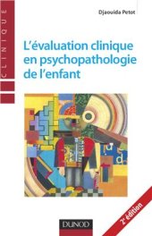 book L'évaluation clinique en psychopathologie de l'enfant