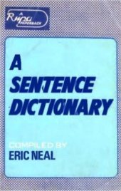 book A Sentence Dictionary