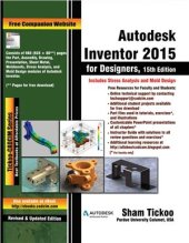 book Autodesk Inventor 2015 for Designers