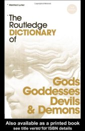 book Dictionary of Gods Goddesses Devils and Demons