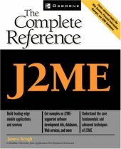 book J2ME, The Complete Reference